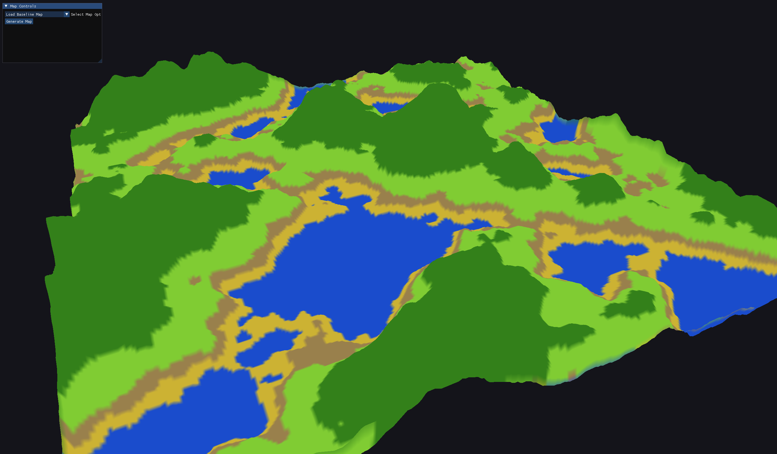 Baseline terrain side