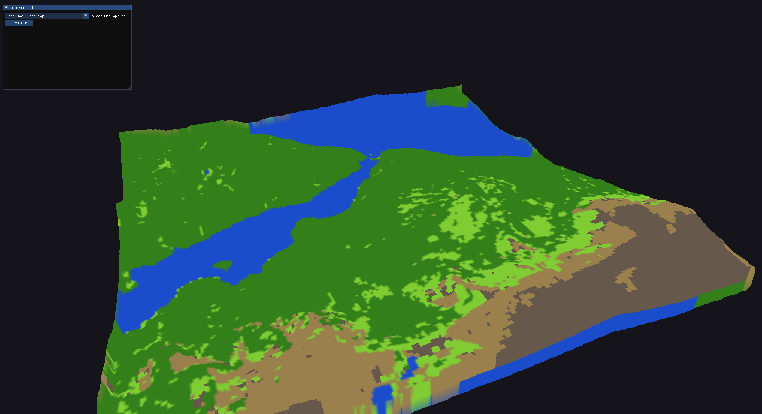 Real terrain side