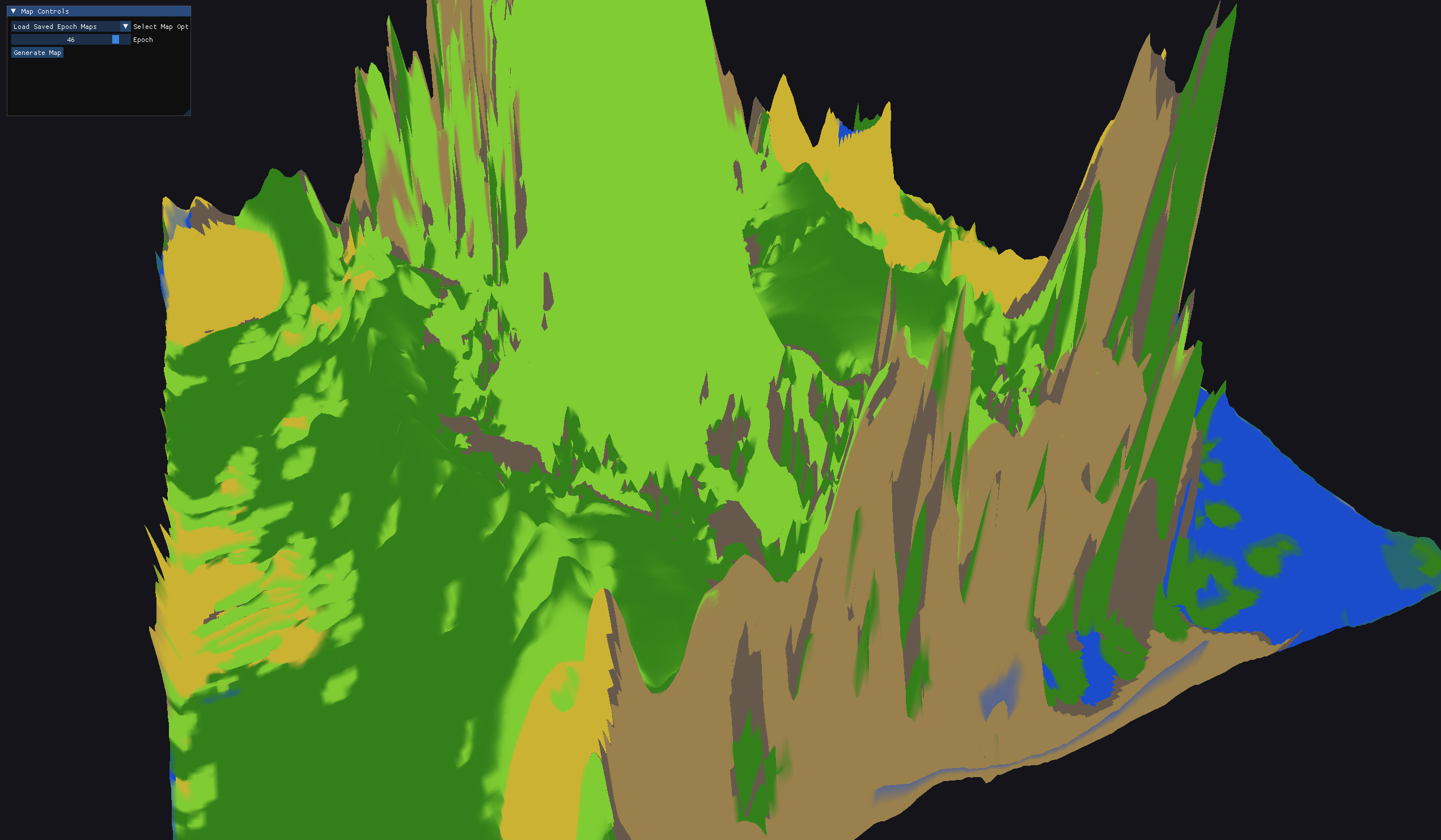 Saved terrain side
