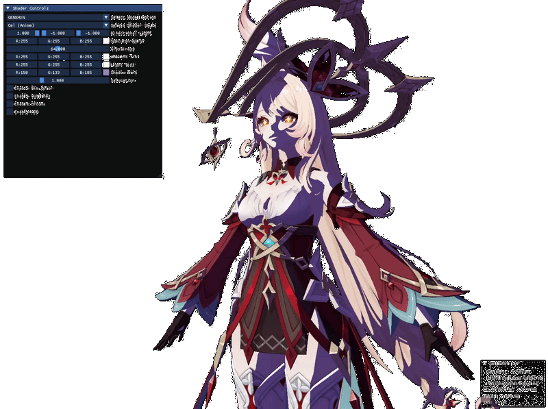 Genshin cel shading