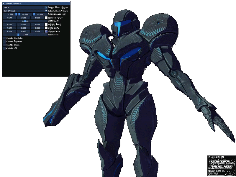 Samus cel shading